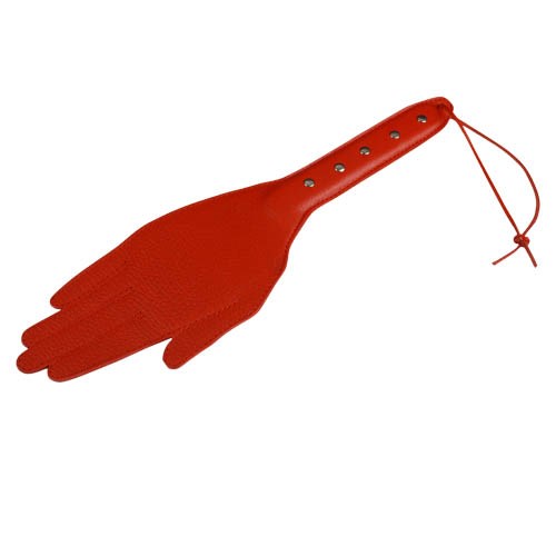 Красная хлопалка-ладошка - 35 см. - фото 139603