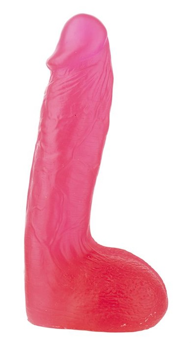 Розовый фаллоимитатор XSKIN 7 PVC DONG - 18 см. - фото 141907