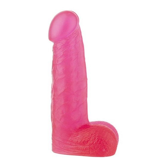 Розовый фаллоимитатор XSKIN 6 PVC DONG - 15,2 см. - фото 143057