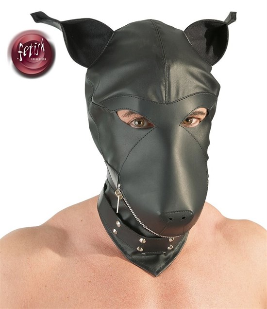 Шлем-маска Dog Mask в виде морды собаки - фото 143711