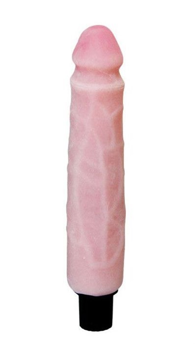 Вибратор Realistic Cock Vibe телесного цвета - 25,5 см. - фото 158614