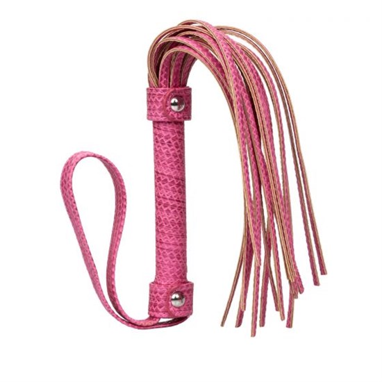 Розовая плеть Tickle Me Pink Flogger - 45,7 см. - фото 162588