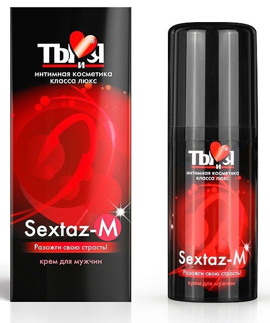 Крем Sextaz-m с возбуждающим эффектом для мужчин - 20 гр. - фото 167000