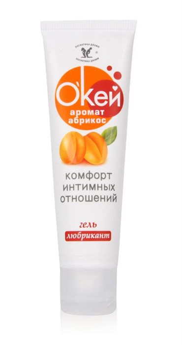 Гель-лубрикант  Окей  с ароматом абрикоса - 50 гр. - фото 167830