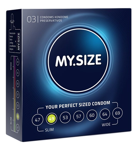 Презервативы MY.SIZE размер 49 - 3 шт. - фото 167907