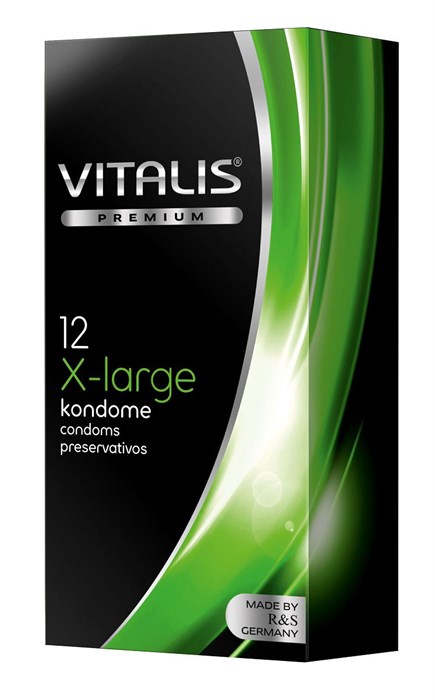 Презервативы увеличенного размера VITALIS PREMIUM x-large - 12 шт. - фото 167920