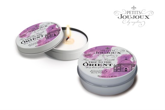 Массажная свеча Petits Joujoux Orient с ароматом граната и белого перца - 33 гр. - фото 170891