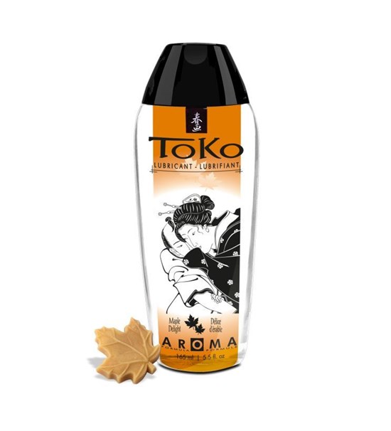 Интимный гель TOKO Maple Delight с ароматом кленового сиропа, 165 мл