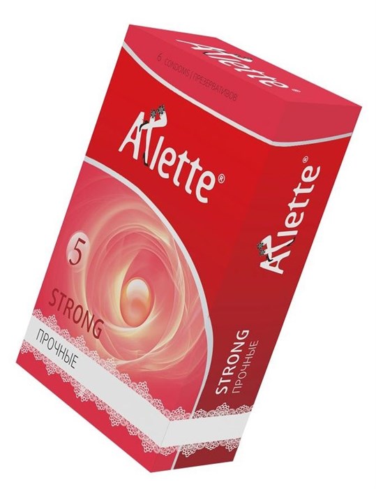 Ультрапрочные презервативы Arlette Strong  - 6 шт. - фото 173410