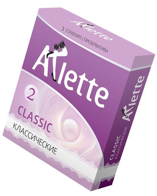 Классические презервативы Arlette Classic - 3 шт. - фото 173416