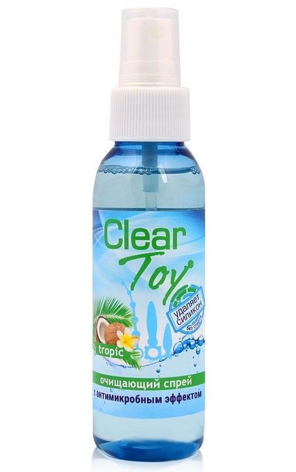 Очищающий спрей для игрушек CLEAR TOY Tropic - 100 мл. - фото 173745