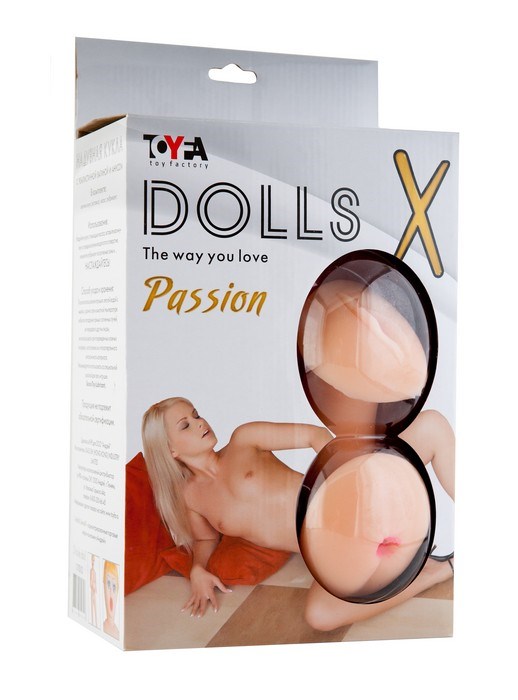 Надувная секс-кукла OLIVIA с реалистичной вставкой - фото 176194