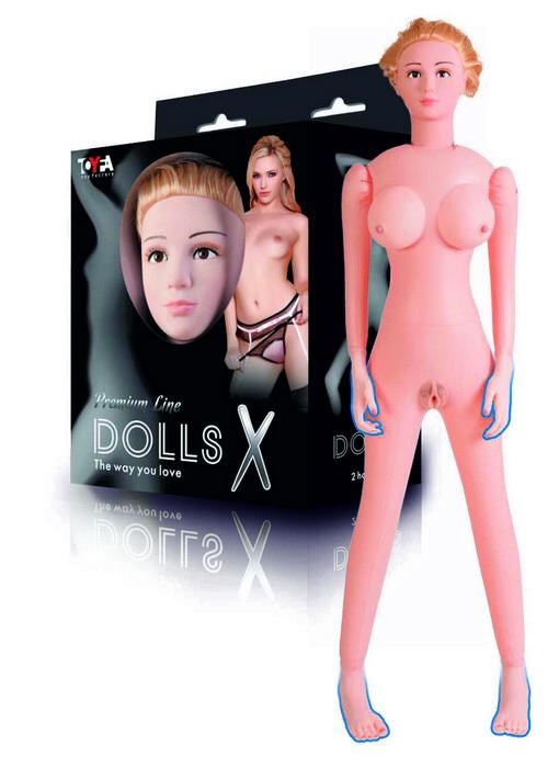 Надувная секс-кукла ARIANNA с реалистичной головой и конечностями - фото 176203