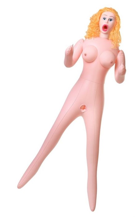 Секс-кукла блондинка Celine с кибер-вставками - фото 182085