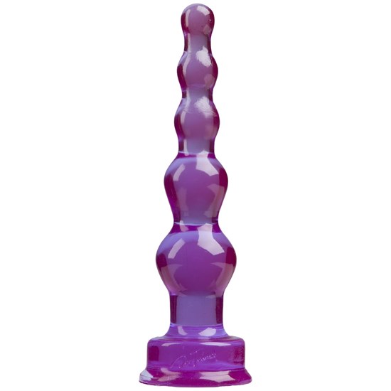 Фиолетовая анальная ёлочка SpectraGels Purple Anal Tool - 17,5 см. - фото 183284