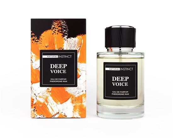 Мужская парфюмированная вода с феромонами "Deep Voice Natural Instinct", 100 мл