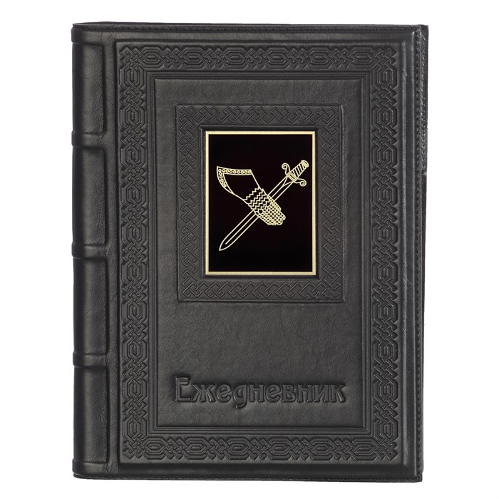 Ежедневник А5 «ДСБ-3» с накладкой из стали 008-17-63-20 - фото 861789