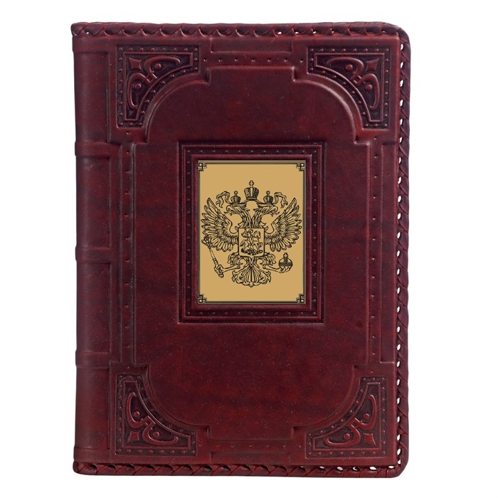 Ежедневник А5 «Герб-1» с сублимированной накладкой 008-18-61