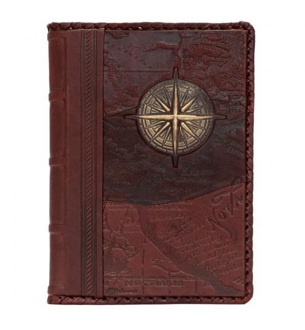 Ежедневник А5 «Роза Ветров». Цвет коричневый 008-07-64 - фото 863949