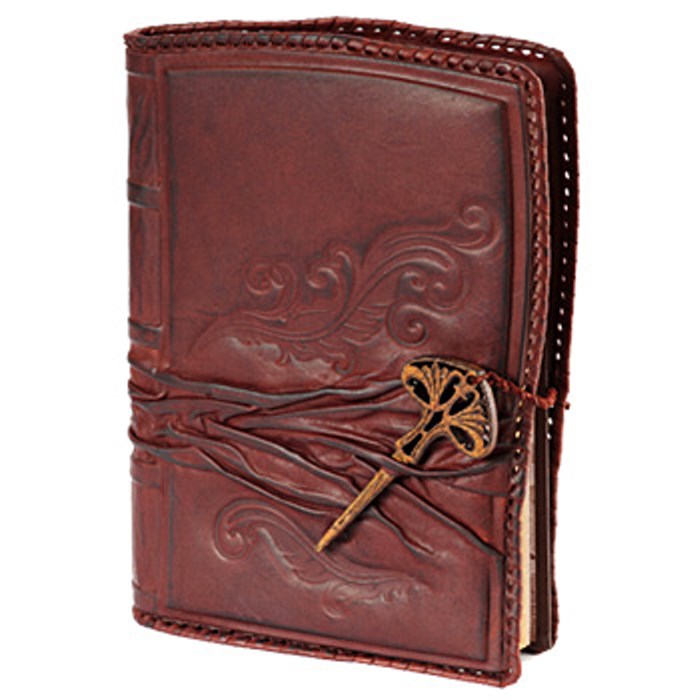 Ежедневник А5 «Посох мудрости». Цвет бордо 008-10-04