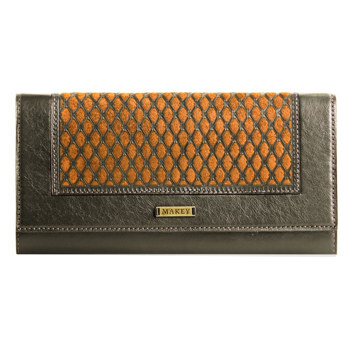 *Кошелек «Монархия». Цвет коричневый 021-10-08/1