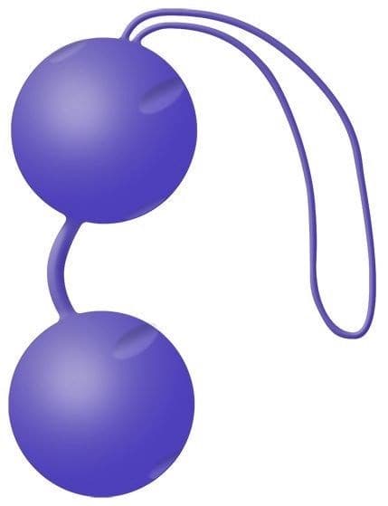 Фиолетовые вагинальные шарики Joyballs Trend - фото 93357