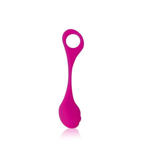 Ярко-розовый вагинальный шарик Cosmo - фото 94956
