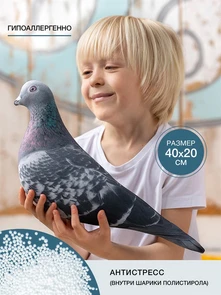 {{photo.Alt || photo.Description || 'Мягкая игрушка-подушка антистресс «Сизая Голубка»'}}