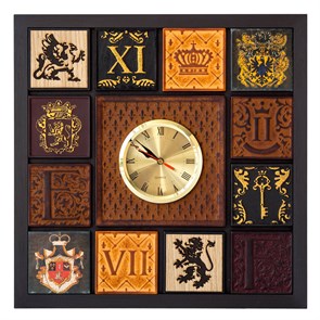 Часы «Царское время» из натуральной кожи 045-10-01