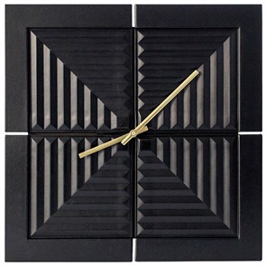 Часы «Вечность» из натуральной кожи. Цвет черный 045-07-27/1