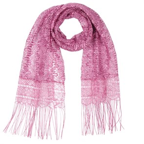 {{photo.Alt || photo.Description || 'Однотонный гипюровый шарф с бахромой сиреневый, 160х45 см'}}