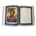 Книга в коже "Великие русские полководцы" (разворот один)