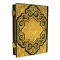 Коран с филигранью (золото), литьем и гранатами в замшевой шкатулке ЭБ020(фз) - фото 330161 Коран с филигранью (золото), литьем и гранатами в замшевой шкатулке ЭБ020(фз) - фото 330161