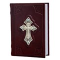 Православный молитвослов с крестом, филигранью (серебро) и топазами ЭБ031(кр) - фото 330209 Православный молитвослов с крестом, филигранью (серебро) и топазами ЭБ031(кр) - фото 330209