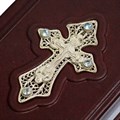 Православный молитвослов с крестом, филигранью (серебро) и топазами ЭБ031(кр) - фото 330211 Православный молитвослов с крестом, филигранью (серебро) и топазами ЭБ031(кр) - фото 330211
