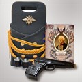 Подарочный набор «Армейский №3», серия Наука побеждать | с пистолетом Макарова, фарфор
