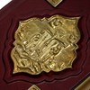 Святое Евангелие в кожаном переплете с литьем