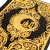 Коран с филигранью (золото) и гранатами в кожаном переплете