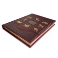 Подарочное издание в коже "Большая книга русской охоты" (срез)