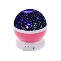 Детский светильник "Звездное небо" Star Master Dream Rotating | Ночник-проектор, цвет розовый
