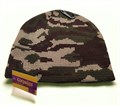 Шапка армейская трикотажная двойная "Камуфляж", цвет коричнево-зеленый HS19069-01
