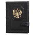 Ежедневник А5 «Государь» с латунным орлом 008-09-53