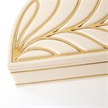 Шкатулка большая «Deco». Цвет молочный 053-07-22