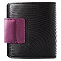 Кошелёк mini «Waves». Цвет черный-фуксия 142-08-54