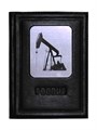 Обложка для автодокументов «Нефтянику». Цвет черный 003-19-16-3