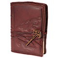 Ежедневник А5 «Посох мудрости». Цвет бордо 008-10-04